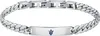 MASERATI BARCELET IP BLUE TRIDENT 100% acier inoxydable Voir les images du produit 1