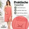 Sansibar: Bata de sauna para mujer, tipo sarong, disponible Vista previa de la imagen del producto 4