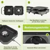 Réchaud à gaz Izrielar avec 2 brûleurs, pliable, avec Voir les images du produit 8