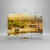 Bild auf Leinwand - Leinwandbild - Safari Tiere - 95x80cm - Produktbild-Vorschau 3