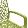 Close-up of a green chair armrest and seat pattern. Produktbild-Vorschau