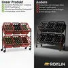 Portabottiglie Roxlin per 6 casse – scaffale in metallo con Anteprima dell’immagine prodotto 7