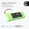 CELLONIC Batterie compatible avec Roto RT2, Solar Funk, SF Voir les images du produit 2