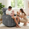Televizní křeslo, relaxační křeslo, otočné o 300°, Náhled obrázku produktu 2