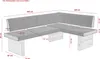 Eckbank/Sitzecke Linn - links rechts montierbar - Webstoff Produktbild-Vorschau 6