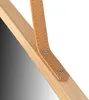 Lustro Asymetryczne drewniane 49 cm YMJZ20216 Podgląd zdjęcia produktu 4