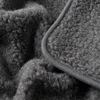 Best Wool Merino Wolldecke Schurwolle 140x200 cm Graphit – Produktbild-Vorschau 3