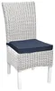 Beautissu 4er Set Loft SK Stuhlkissen Blau, 45x40x5cm Produktbild-Vorschau 2