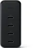 A close-up view of the ports on a black and gray Satechi charger. Anteprima dell’immagine prodotto