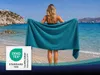 Strandlaken, 100% Baumwolle, 100x200 cm, petrol Produktbild-Vorschau 5