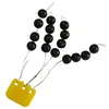 FTM New Generation Gummiperlen 5mm schwarz - 16 Perlen Produktbild-Vorschau 2