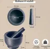 GOURMEO Hmoždíř s tloučkem - Velká sada z masivního Náhled obrázku produktu 6