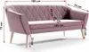 BETTSO Klassisch Sofa 3 Sitzer Scandinavisches Design Produktbild-Vorschau 3
