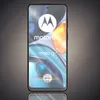 A Motorola Moto G22 smartphone is displayed with a promotional graphic on its screen. Produktbild-Vorschau