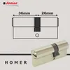 DOMINO Profilzylinder Schließzylinder HOMER 26/36 Produktbild-Vorschau 3