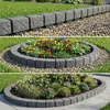 GARDENIX Rasenkante 1.8 m Granit Pflastersteine Optik Produktbild-Vorschau 4