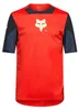 Fox Yth Defend Ss Jerey Elevated Flo Red L Produktbild-Vorschau 4