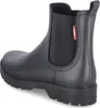 Kaerlek Damen Chelsea Boots Gummistiefel Schwarz Produktbild-Vorschau 3