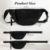Aucuu opasok taška šnúra dámy malé Fanny Pack Crossbody Náhľad obrázku produktu 2