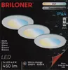 LED vstavané svietidlá sada 3 bielych okrúhlych svietidiel Náhľad obrázku produktu 16