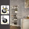 Piedistallo mobile Vicco Rolivo Bianco 58 x 15 cm con 5 Anteprima dell’immagine prodotto 5