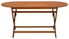 vidaXL Klappbarer Gartentisch 160x85x75 cm Massivholz Produktbild-Vorschau 2