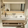 Ensemble de meubles de salle de bain suspendu, comprenant Voir les images du produit 1