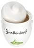 Gurkentopf Gürki 3 Ltr Porzellan weiß Gurkenmotiv Gärtopf Produktbild-Vorschau 2