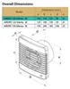Wentylator wyciągowy Airope Silenta 100, 100 mm, zawór Podgląd zdjęcia produktu 3