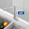360° Drehung Küchenarmatur Wasserhahn mit 2 Strahlarten Produktbild-Vorschau 2