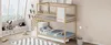 Letto a castello 90 x 200 cm con design a forma di casetta, Anteprima dell’immagine prodotto 6
