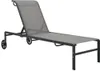 vidaXL Sonnenliegen 2 Stk. mit Tisch Textilene und Stahl Produktbild-Vorschau 2