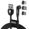 AdroitGoods Magnetický nabíjecí kabel - 3 v 1 - USB-C, Náhled obrázku produktu 1