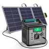 550W(1100W Spitze) Powerstation Solargenerator mit 100W Produktbild-Vorschau 1