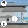 Tenda da sole Jopassy Tenda da sole senza forature Tenda da Anteprima dell’immagine prodotto 4