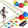 Fussball Trainingsset 6M Koordinationsleiter + Kegel Produktbild-Vorschau 7