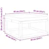 The Living Store Gartenhocker mit Kissen 65x65x29 cm Produktbild-Vorschau 10