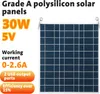 30W Solarpanel, tragbares Solarpanel, Dual-USB Produktbild-Vorschau 4
