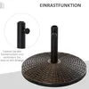 Outsunny Sonnenschirmständer Schirmständer Sonnenschirmfuß Produktbild-Vorschau 4
