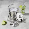 Eiseimer mit Deckel und Zange Maße: ca. Ø: 15cm x H: 20cm Produktbild-Vorschau 2