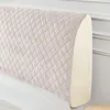 Kopfteil-Husse Für Bett – Gesteppt – Creme Produktbild-Vorschau 2