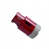 A single red diamond drill bit is shown against a white background. Produktbild-Vorschau