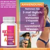 A product shot of a bottle of 'Keto Burn Extreme' with marketing text and images of people. Produktbild-Vorschau