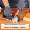 Profesjonalna ostrzaka do noy Belle Vous 4 w 1 - rczna Podgląd zdjęcia produktu 5