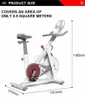 YESOUL S3 Fitnessbikes Fitness Bike Heimtrainer weiß /white Produktbild-Vorschau 5