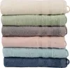 4er Set Duschtücher 70x140 cm Baumwolle Weich Soft Frottee Produktbild-Vorschau 4