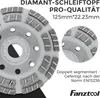 Absaughaube für Winkelschleifer + 125 mm Diamantschleiftopf Produktbild-Vorschau 2