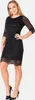 Bellivalini Cocktailkleid Damen kurz elegant Kleid aus Produktbild-Vorschau 3