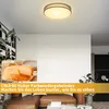 ZMH LED Deckenleuchte Schlafzimmer Deckenlampe Rund 12W Produktbild-Vorschau 5