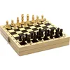 Jeu d'échecs et de dames en bois dans la boîte Voir les images du produit 2